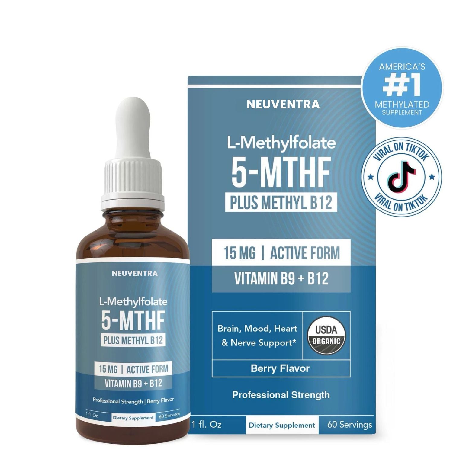 Methylfolate vitamin B12